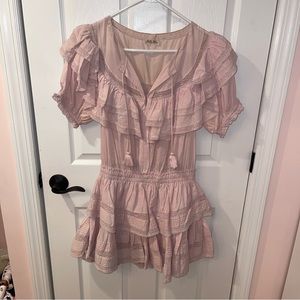 LoveShackFancy light pink dress